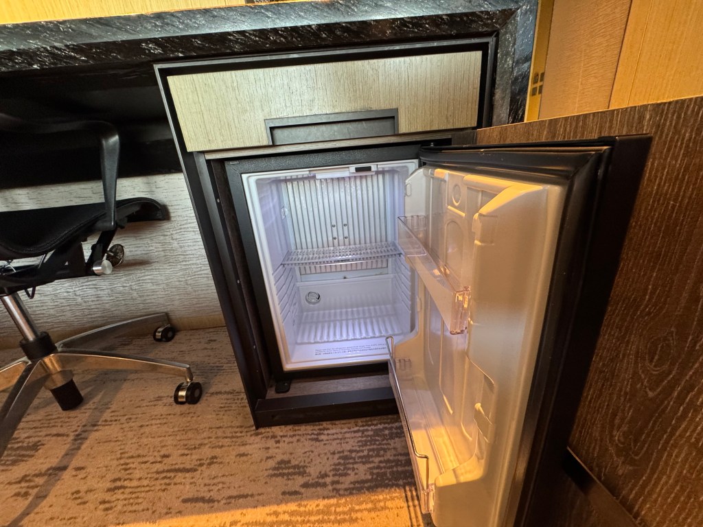 Mini-fridge - Hyatt Centric Victoria Harbour Hong Kong