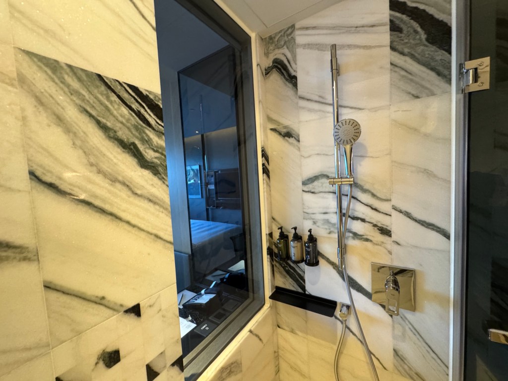 Showers - Hyatt Centric Victoria Harbour Hong Kong (King Bed: Victoria Harbour View)